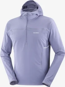 Salomon Sense Aero Hybrid Laufjacke blue granite (Herren)
