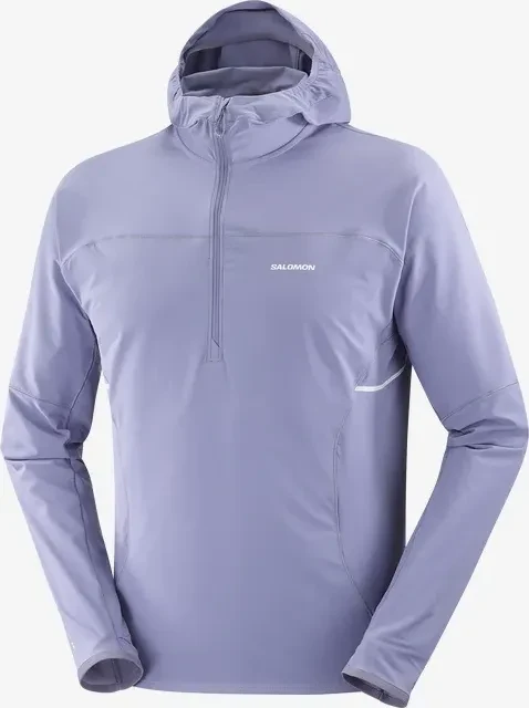Salomon Sense Aero Hybrid Laufjacke blue granite (Herren)