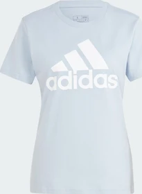 adidas Loungewear Essentials Logo T-Shirt kurzarm wonder blue/white (Damen)