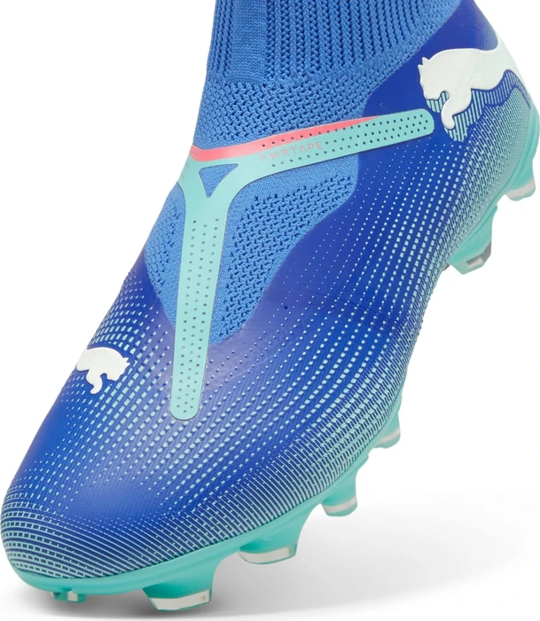 Puma Future 7 Match+ FG/AG bluemazing/puma white/electric peppermint