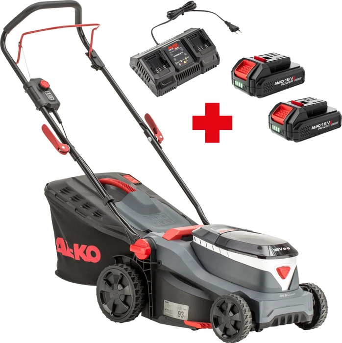 AL-KO Comfort 34.6 Li Akku-Rasenmäher inkl. 2 Akkus 2.5Ah