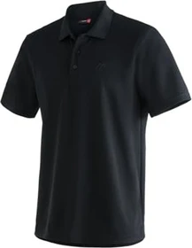 Maier Sports Ulrich Poloshirt kurzarm schwarz (Herren)