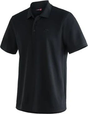 Maier Sports Ulrich Poloshirt kurzarm schwarz (Herren)