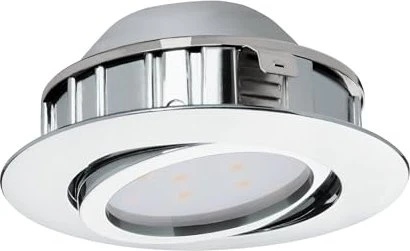 Eglo Pineda rund 8.4cm 6W 3000K Einbauleuchte chrom