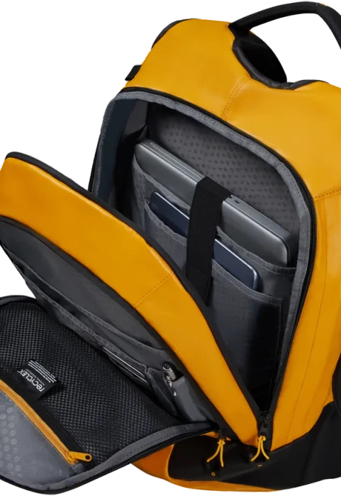 Samsonite Ecodiver Rucksack L, Notebook Rucksack, 17.3", gelb
