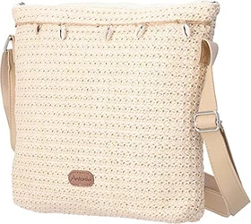 Antonio Bast M Umhängetasche beige