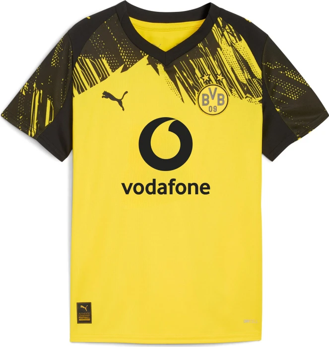 Puma BVB Borussia Dortmund 2025/2026 Heimtrikot kurzarm (Junior)