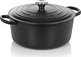 Le Creuset Signature Gusseisen Bräter rund 20cm 2.4l schwarz