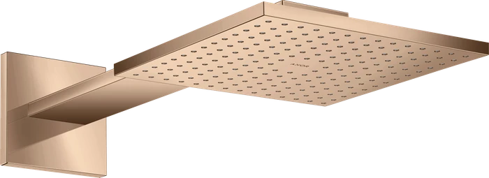 Hansgrohe Axor ShowerSolutions Kopfbrause 250/250 1jet mit Brausearm polished red gold