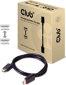 Club 3D 10K Ultra High Speed HDMI 2.1 Kabel, 1m