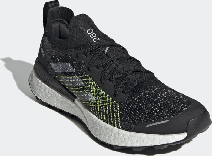 adidas Terrex Two Ultra Primeblue core black/cloud white/solar yellow (Damen)