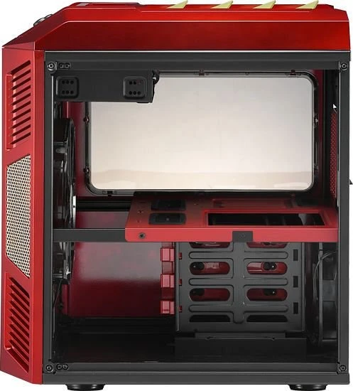 AeroCool Xpredator Cube RG Edition, Acrylfenster