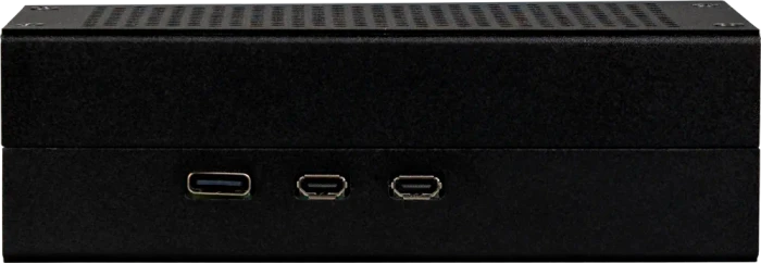 Joy-iT Aluminiumgehäuse für Raspberry Pi 5, schwarz