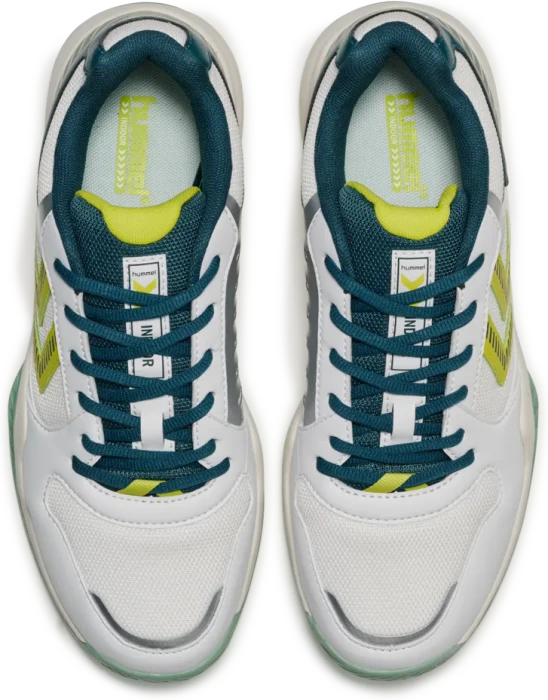 hummel All Court weiß/grün/gelb (Herren)
