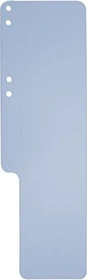 Exacompta Karton Aktenschwanz 320g/m², 10x31.8cm, hellblau, 100 Stück