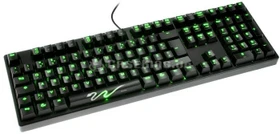 Ducky Shine 3, LEDs grün, MX Brown, USB, DE
