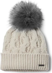 Columbia Boundless Days Cable Knit Pom Beanie dark stone