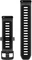 Garmin Schnellwechsel Ersatzarmband 20mm Silikon translucent black/black with slate hardware Vorschaubild