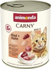 animonda Carny Rind und Huhn, 9.60kg (12x 800g)