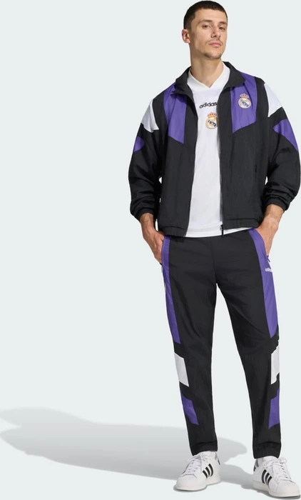 adidas Real Madrid EQT Trainingsjacke schwarz (Herren)