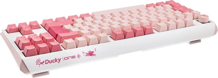 Ducky One 3, Gossamer Pink, MX BLUE, USB, DE