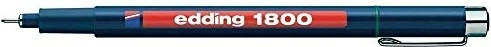 edding 1800 0.7mm rot