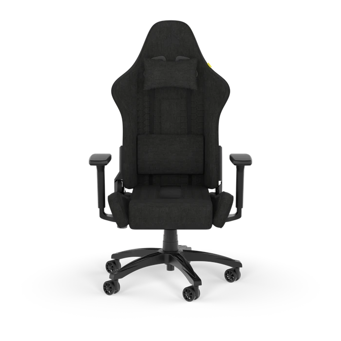 Corsair TC100 Relaxed Soft Fabric Gamingstuhl, schwarz (CF-9010051-WW)
