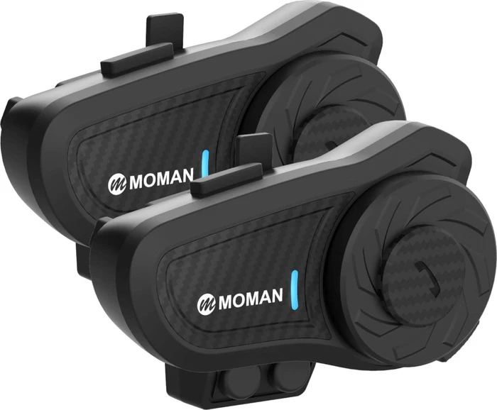Moman H2 Pro Intercom Doppelpack tiefschwarz