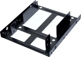 Ultron 3.5" auf 2x 2.5" Einbaurahmen, schwarz