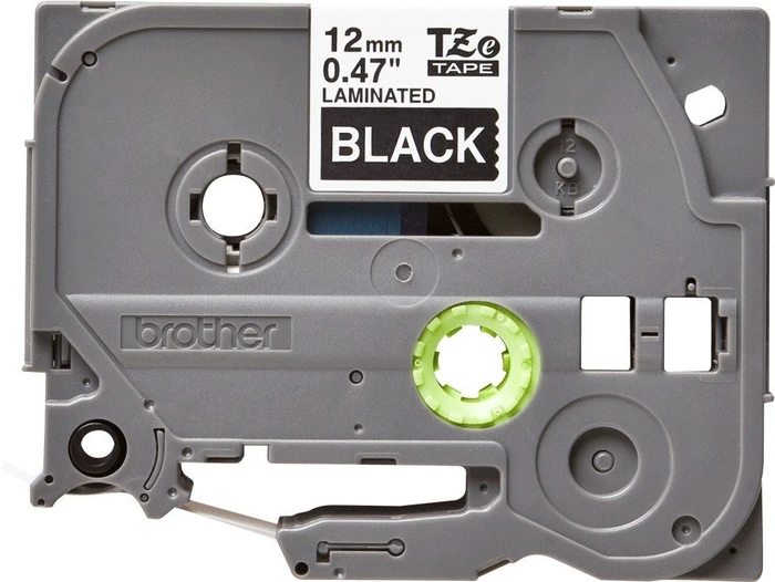 Brother TZe-335 Beschriftungsband, 12mm, weiß/schwarz