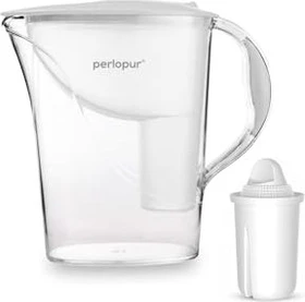 PearlCo Standard Tischwasserfilter inkl. Kartusche classic universal weiß