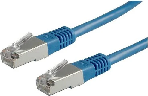 Value Patchkabel, Cat6, S/FTP, RJ-45/RJ-45, 1.5m, blau