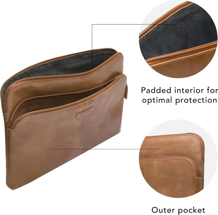dbramante1928 Skagen Pro+ für MacBook Air/Pro 13"/Notebook 13", Tan braun