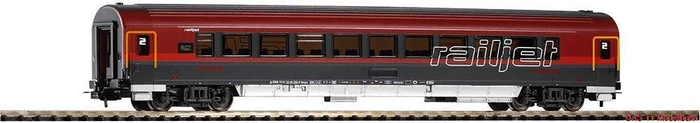 Piko - Spur H0 - Schnellzugwagen 2. Klasse Railjet ÖBB VI