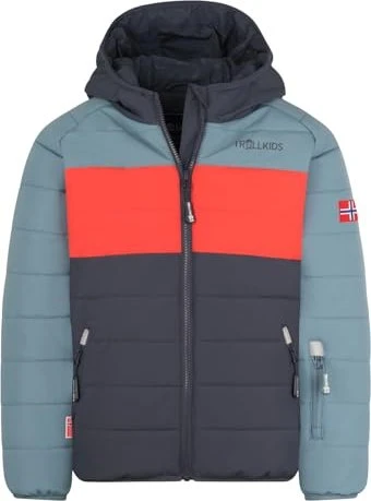 Trollkids Hafjell Snow Pro Skijacke steel blue (Junior)