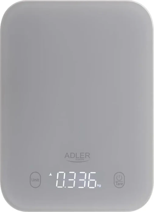 Adler AD 3181 digitale Küchenwaage grau
