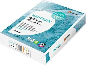 Mondi Nautilus ReFresh Kopierpapier matt weiß, A4, 80g/m², 500 Blatt (88079114/500)