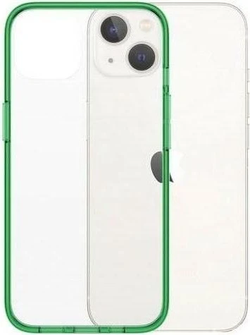 PanzerGlass Clear Case Color AntiBacterial für Apple iPhone 13 Lime Limited Edition