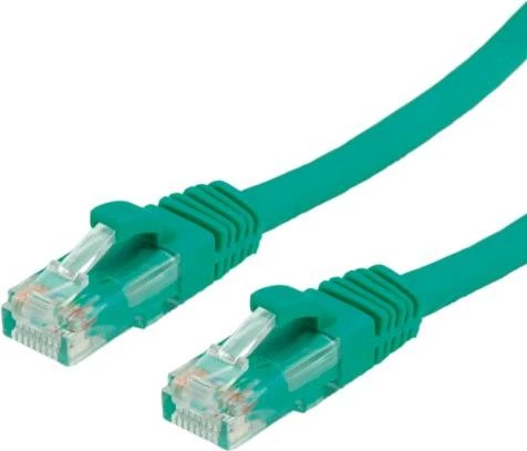 Value Patchkabel, Cat6a, U/UTP, RJ-45/RJ-45, 10m, grün