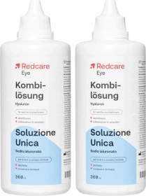 Redcare Eye Hyaluron Kombilösung All-in-one-Lösung, 720ml (2x 360ml)