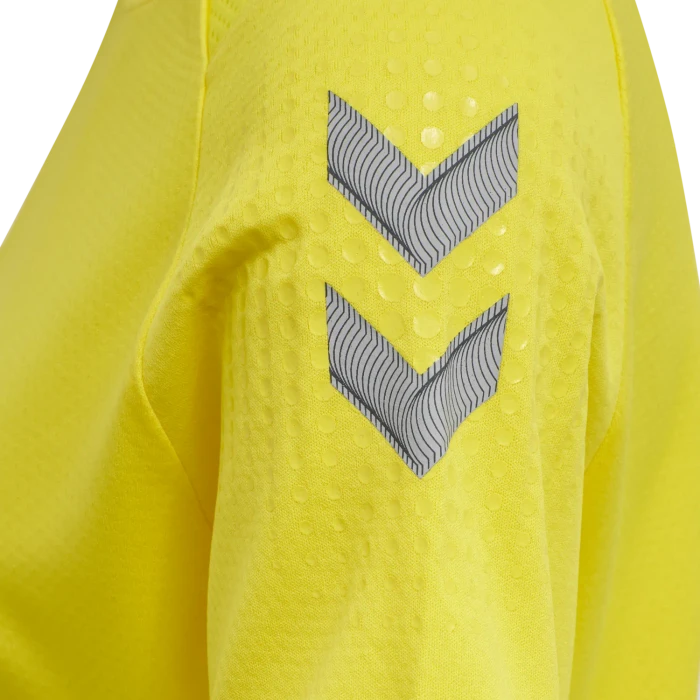 hummel Lead Poly Trikot kurzarm blazing yellow (Damen)