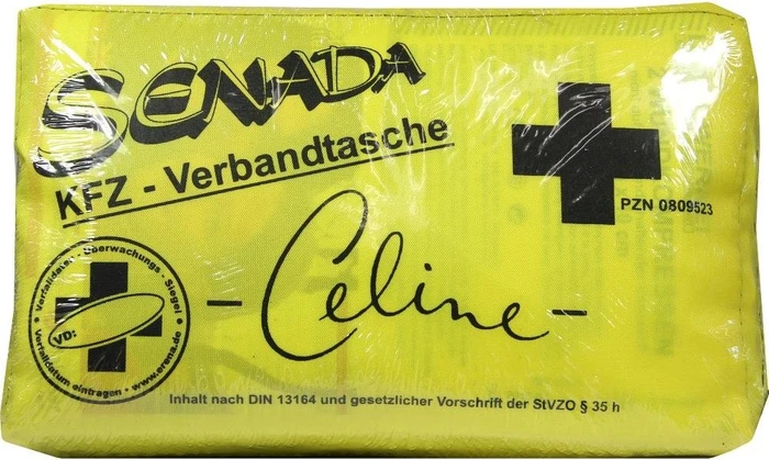 Senada KFZ-Verbandtasche Celine gelb
