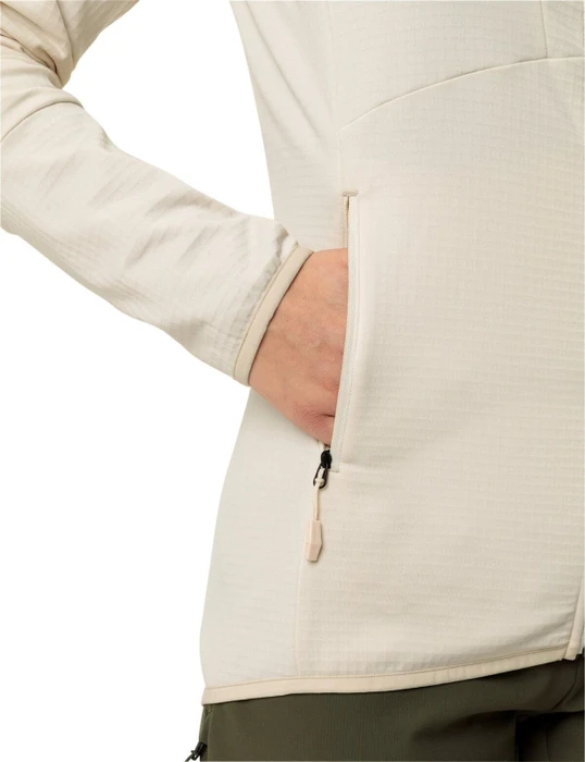 Vaude Monviso Fleece II Jacke ecru (Damen)