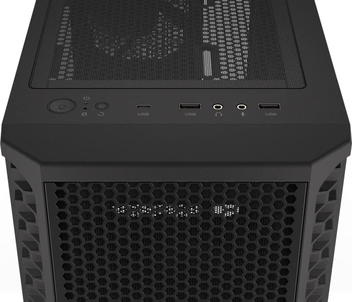Endorfy Signum M30 Air Black, Glasfenster