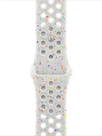 Apple Nike Sportarmband S/M für Apple Watch 40mm Pure Platinum