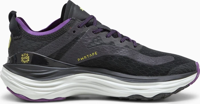Puma ForeverRun Nitro Winter puma black/purple pop/yellow burst (Damen)
