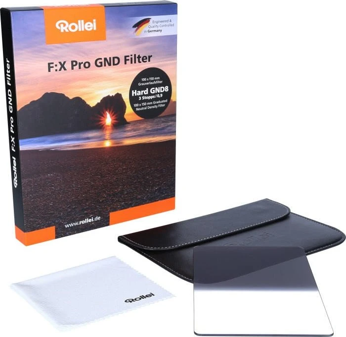 Rollei F:X Pro Grauverlaufsfilter Hard GND8 100x100mm