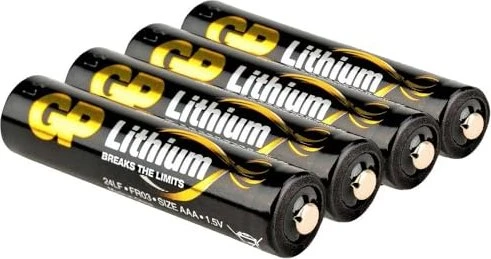 GP Batteries Lithium Micro AAA, 4er-Pack