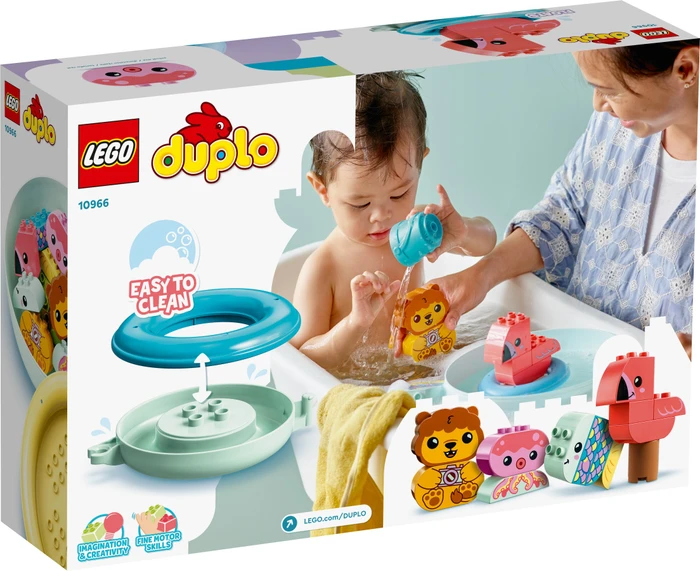 LEGO DUPLO - Badewannenspaß: Schwimmende Tierinsel