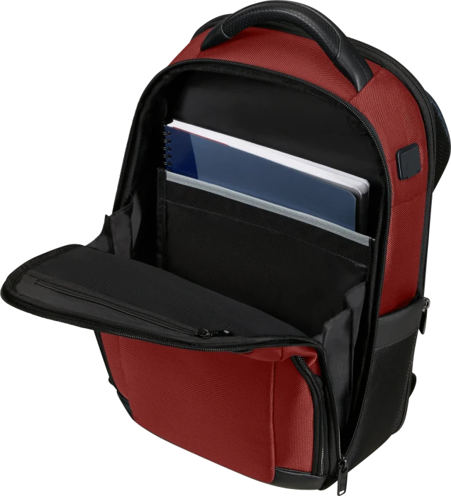 Samsonite Pro-DLX 6, Rucksack, 14.1", rot